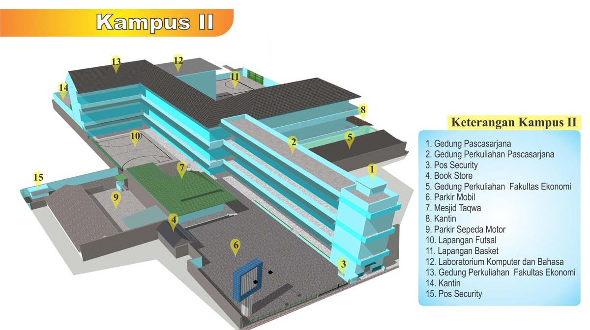 Denah Kampus – PROGRAM STUDI AKUNTANSI